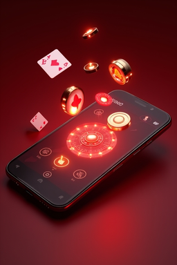 Smartphone con la app de Maggico Casino